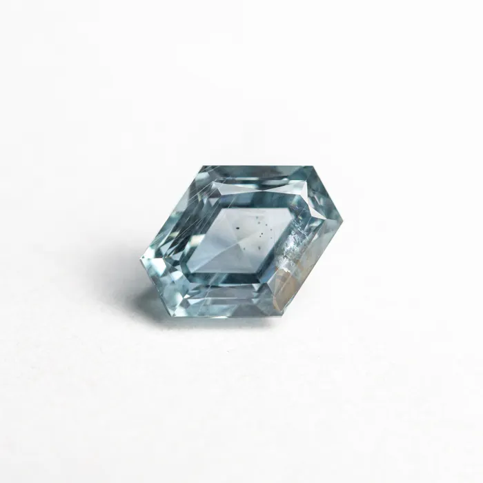 142ct 695x596x419mm Hexagon Brilliant Sapphire 2366705 Misfit Gems Earrings