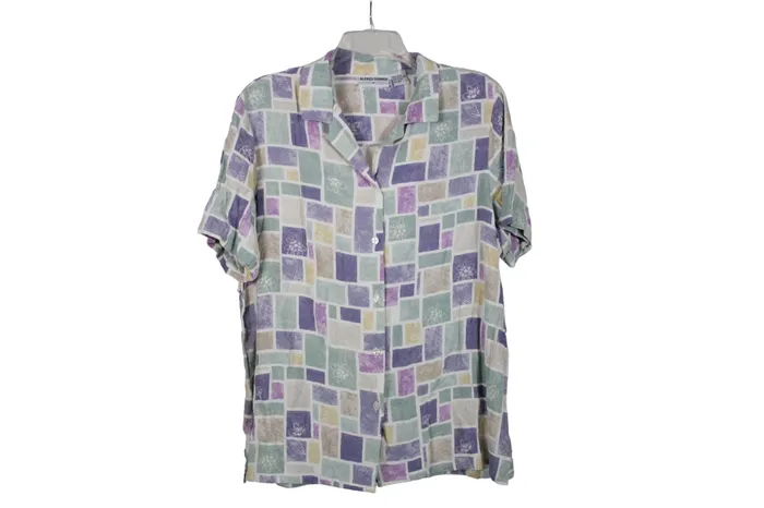 Alfred Dunner Earrings Vintage Alfred Dunner Purple Top 12