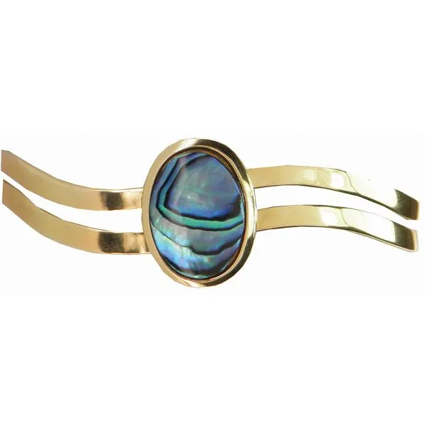 ARIKINEWZEALAND Bracelets Paua oval Bangle Braclet