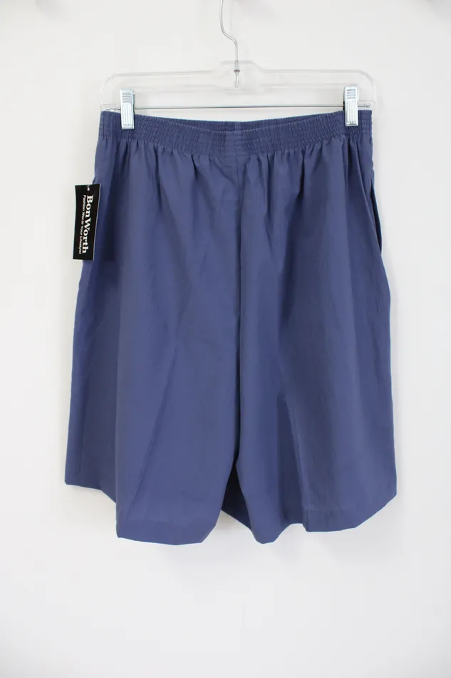 Bonworth Rings NEW Bonworth Blue Polyester Shorts M
