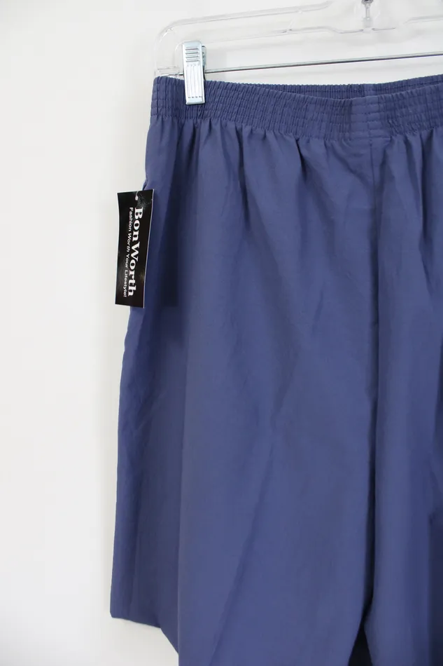 Bonworth Rings NEW Bonworth Blue Polyester Shorts M