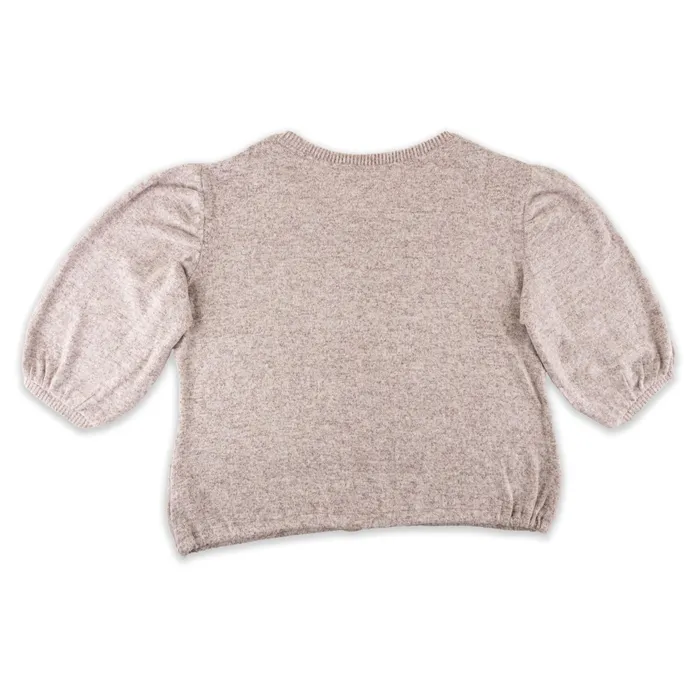 BOXERCRAFT Womens Cuddle Puff Sleeve Top Earrings