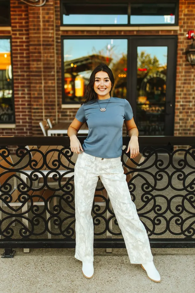 CLOUD BASIC TEE DENIM 2FLY Earrings