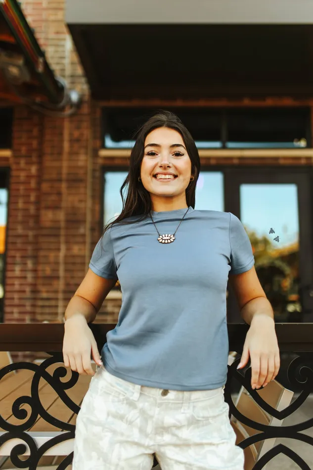 CLOUD BASIC TEE DENIM 2FLY Earrings