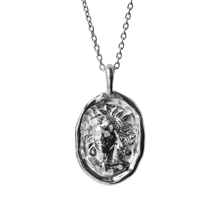 COMMON ERA Necklaces Cassandra of Troy Molten Gold Pendant