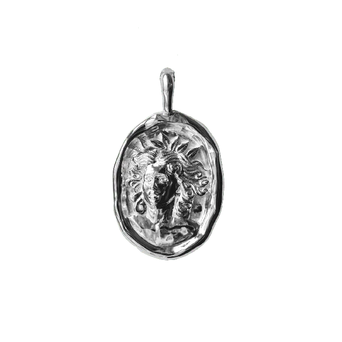 COMMON ERA Necklaces Cassandra of Troy Molten Gold Pendant