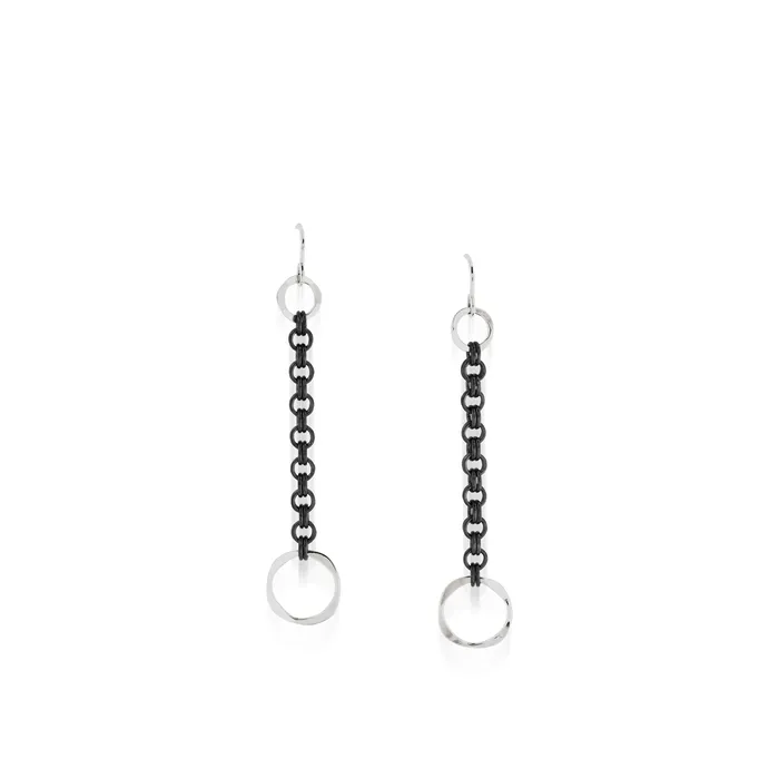 Duplex Dangle Chain Earrings Shop John Atencio Earrings