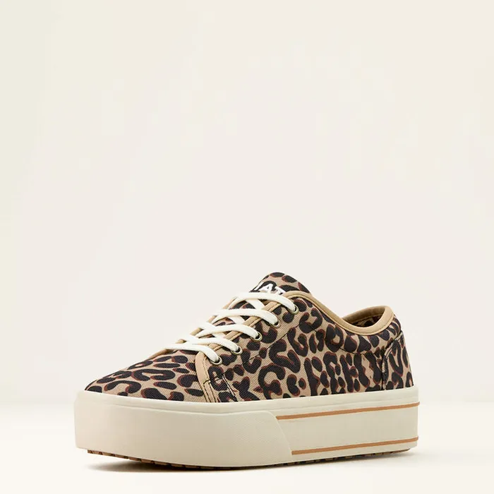 Earrings Ariat ARIAT WOMENS SKYLAR PLATFORM LACE SHORS LEOPARD