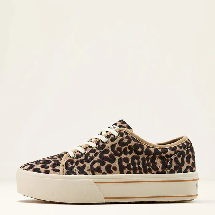 Earrings Ariat ARIAT WOMENS SKYLAR PLATFORM LACE SHORS LEOPARD