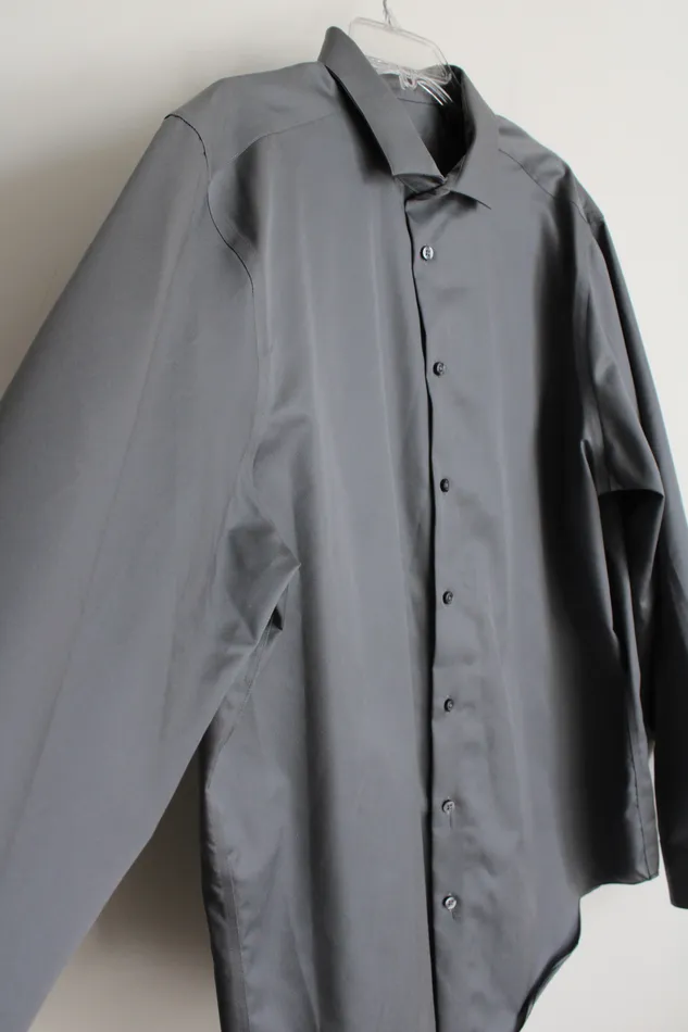 Earrings Calvin Klein Calvin Klein Gray Button Down Shirt 18 3637