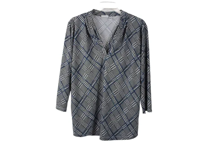 Earrings Jaclyn Smith Jaclyn Smith Hounds tooth Top XL