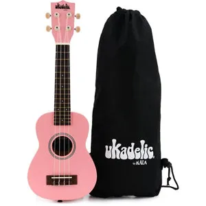 Earrings Kala Ukadelic Flamingo Soprano Ukulele wbag KALABRAND