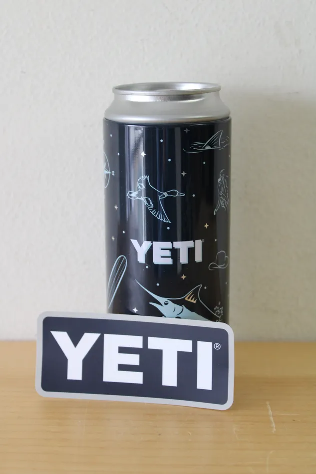 Earrings Yeti Tall Can Shel Decor W Sticker Yeti