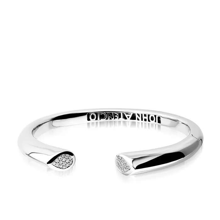 Gemini Pave Diamond Narrow Bracelet John Atencio Bracelets