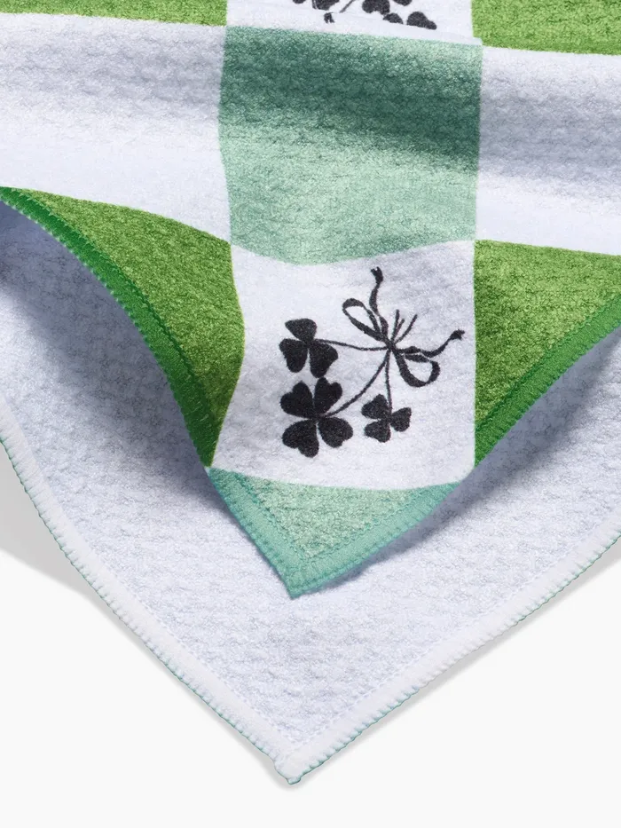 Geometry Diamond Bow Tea Towel Geometry Rings