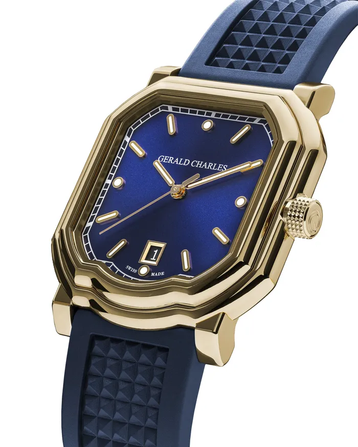 Gerald Charles Maestro 20 UltraThin Rose Gold Watch Gerald Charles Earrings