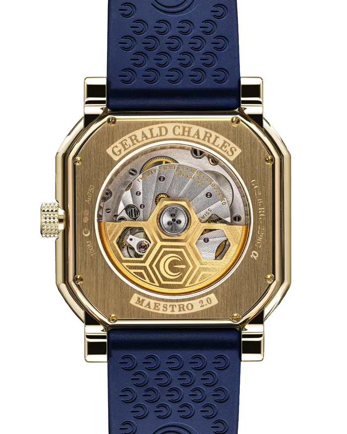 Gerald Charles Maestro 20 UltraThin Rose Gold Watch Gerald Charles Earrings