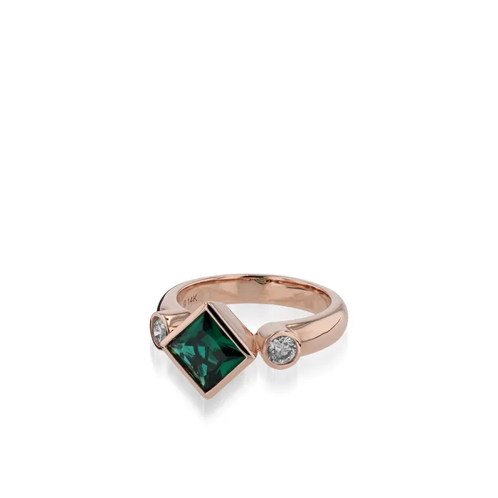 John Atencio Paloma LabGrown Gemstone and Diamond Ring Rings