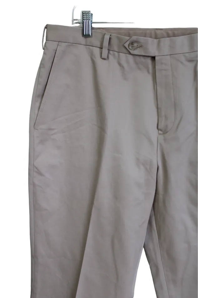 Jos A Bank Earrings Jos A Bank Tan Dress Pant 35X29
