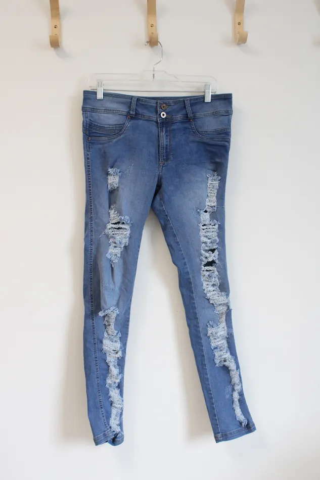 Jubilee Thrift Earrings Scarcha Premiun Jeans Ripped Jeans 7