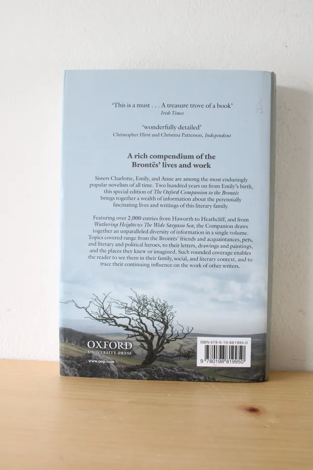 Jubilee Thrift The Oxford Companion To The Brontes Anniversary Edition Earrings