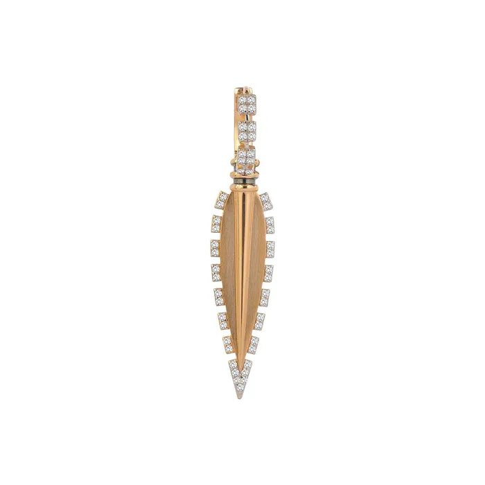 Kismet by Milka Earrings Alexandria Dangling Hoop Earring
