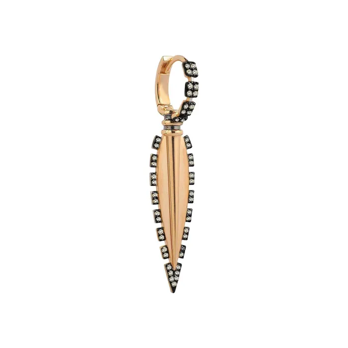 Kismet by Milka Earrings Alexandria Dangling Hoop Earring