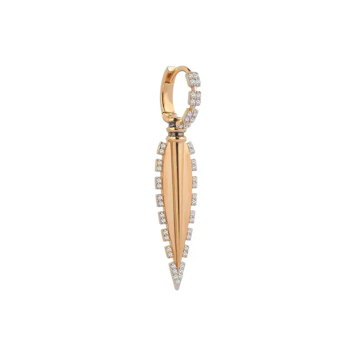 Kismet by Milka Earrings Alexandria Dangling Hoop Earring