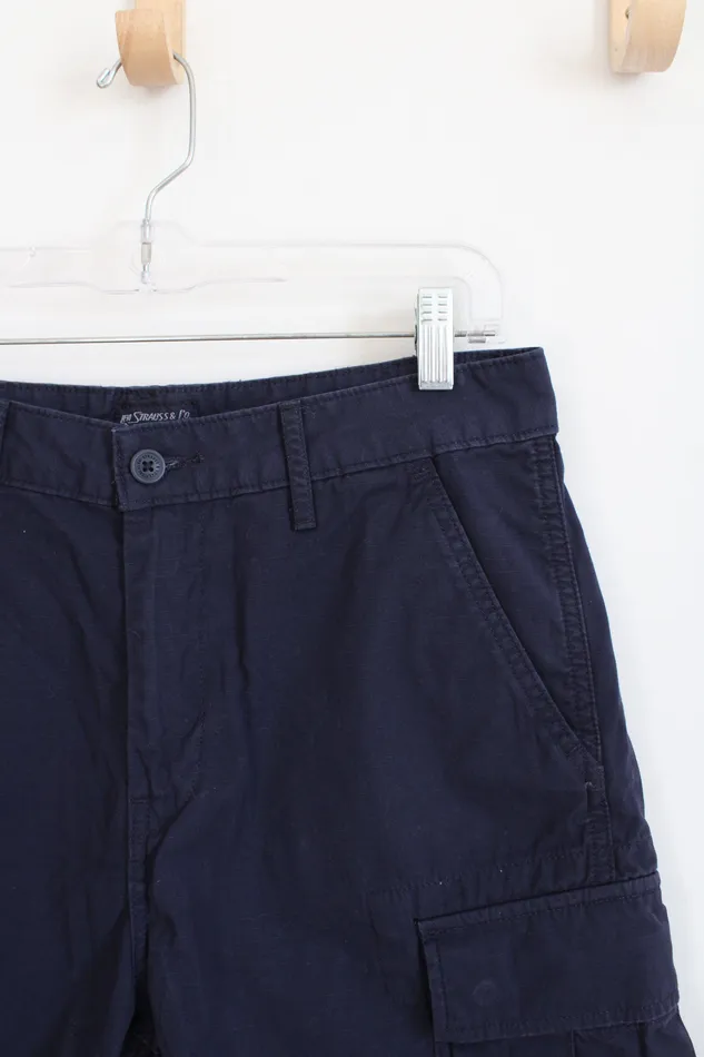 Levis Earrings Levi Strauss Co Navy Cargo Shorts 29