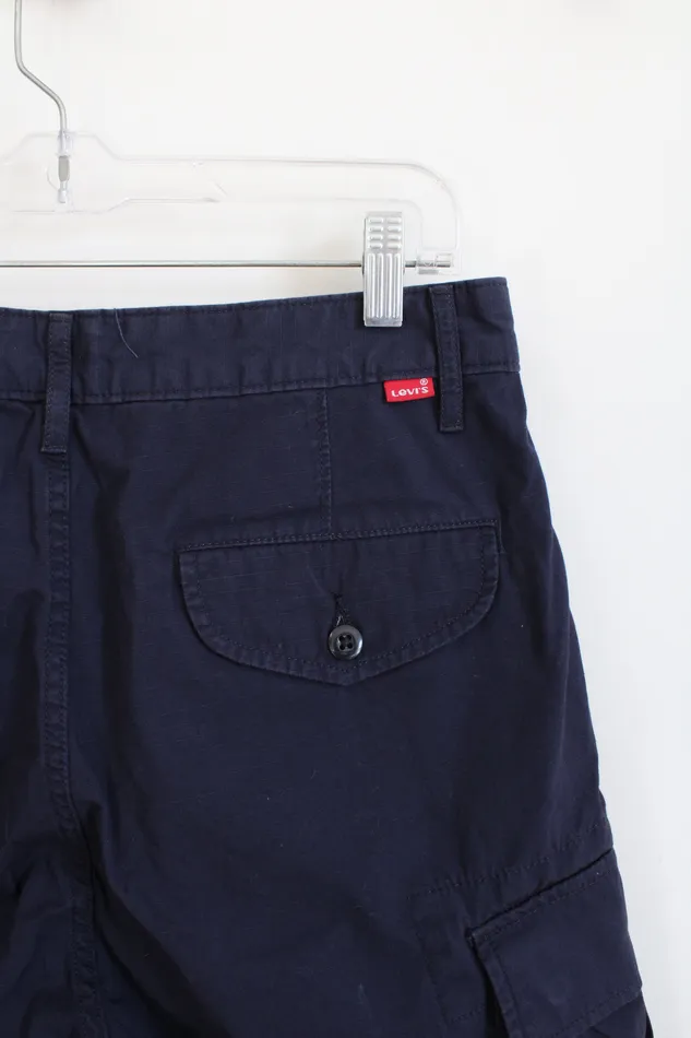 Levis Earrings Levi Strauss Co Navy Cargo Shorts 29