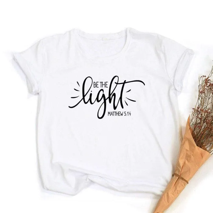 Lords Guidance Necklaces Christian TShirt br Matthew 514 Be The Light