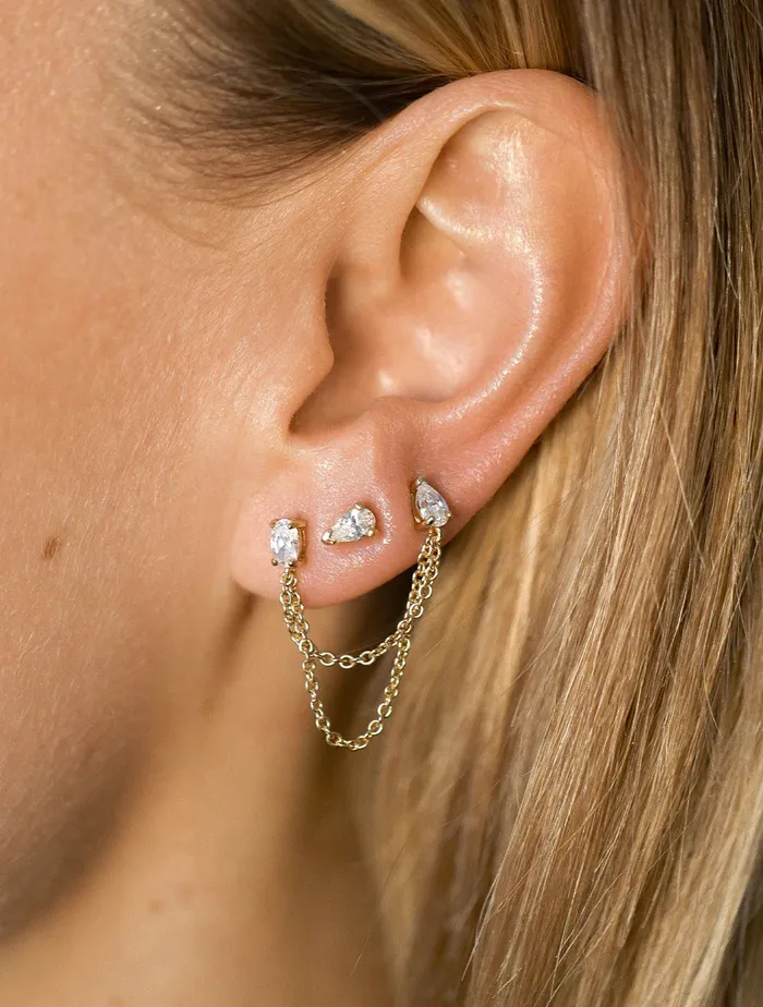 Maison Dore Earrings PASSION EARRING STUD Maison Dore Earrings PASSION EARRING STUD