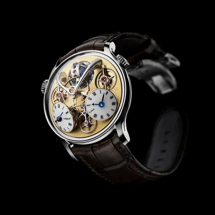 MBF Legacy Machine X Steel Brass Watch MBF Earrings