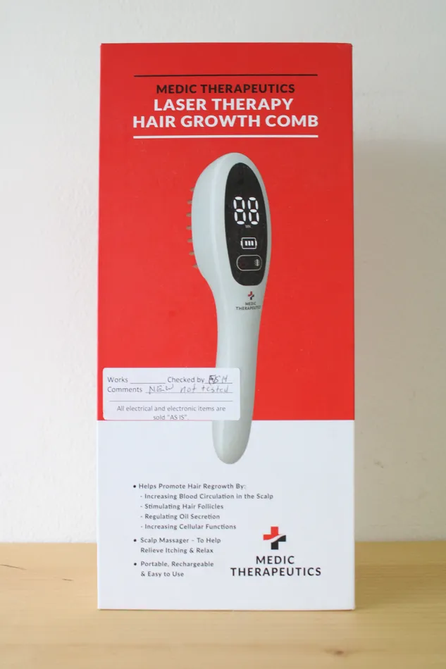 Medic Therapeutics Medic Therapeutics Laser Therapy Hair Growth Comb Earrings