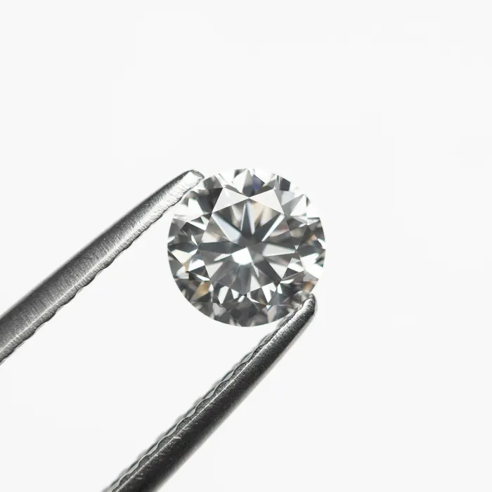 Misfit Diamonds Rings Fancy Grey Brilliant Diamond 060ct Round
