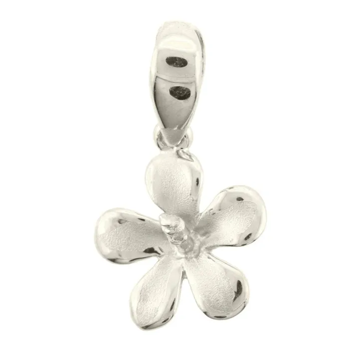 Necklaces 14K Gold Hibiscus Pendant Island Fine Jewelry