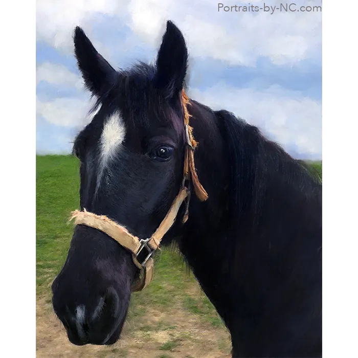 Necklaces Portraits by NC Custom Painted Horse Portraits Horse Painting