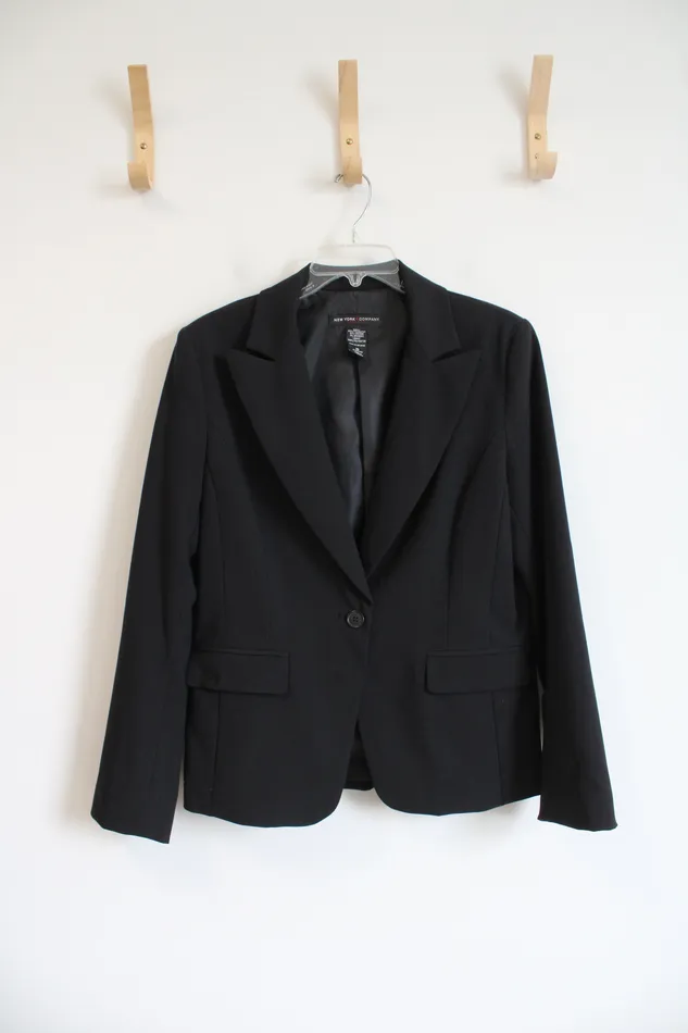 New York Company Rings New York Company Black Blazer 10