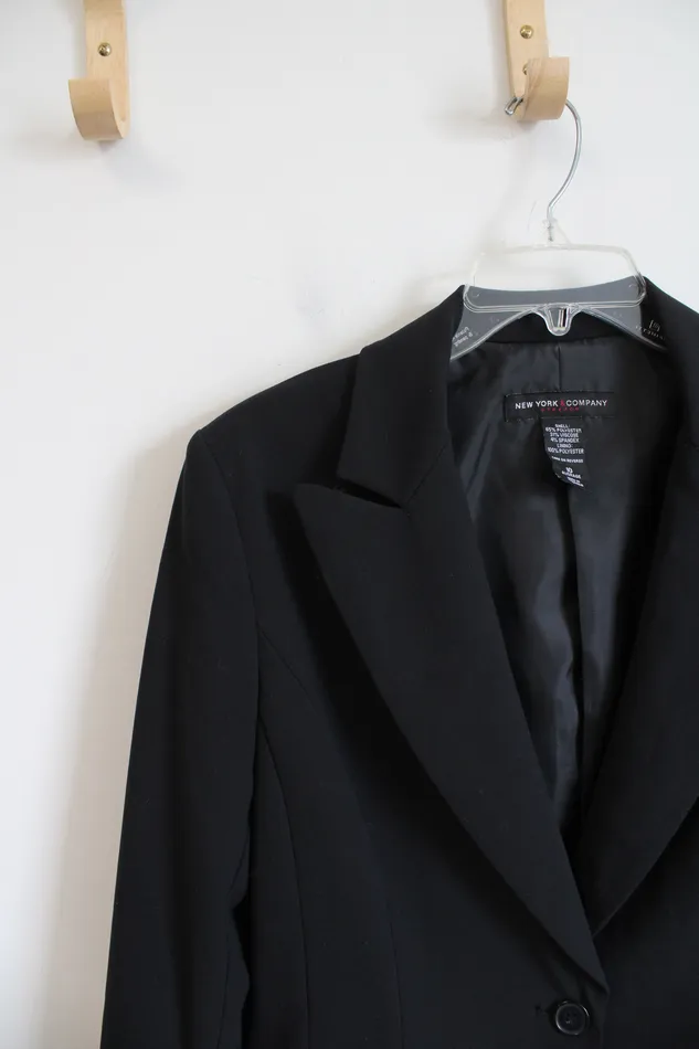 New York Company Rings New York Company Black Blazer 10
