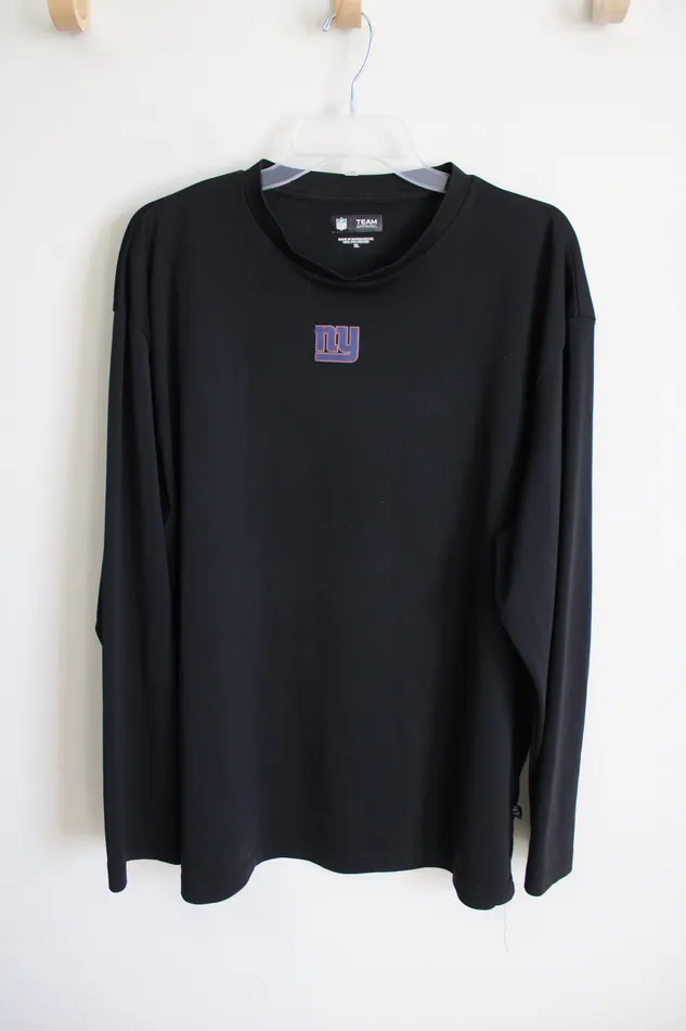 NFL New York Giants Black Long Sleeved Shirt XL NFL Rings