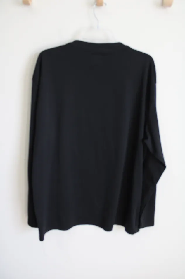 NFL New York Giants Black Long Sleeved Shirt XL NFL Rings