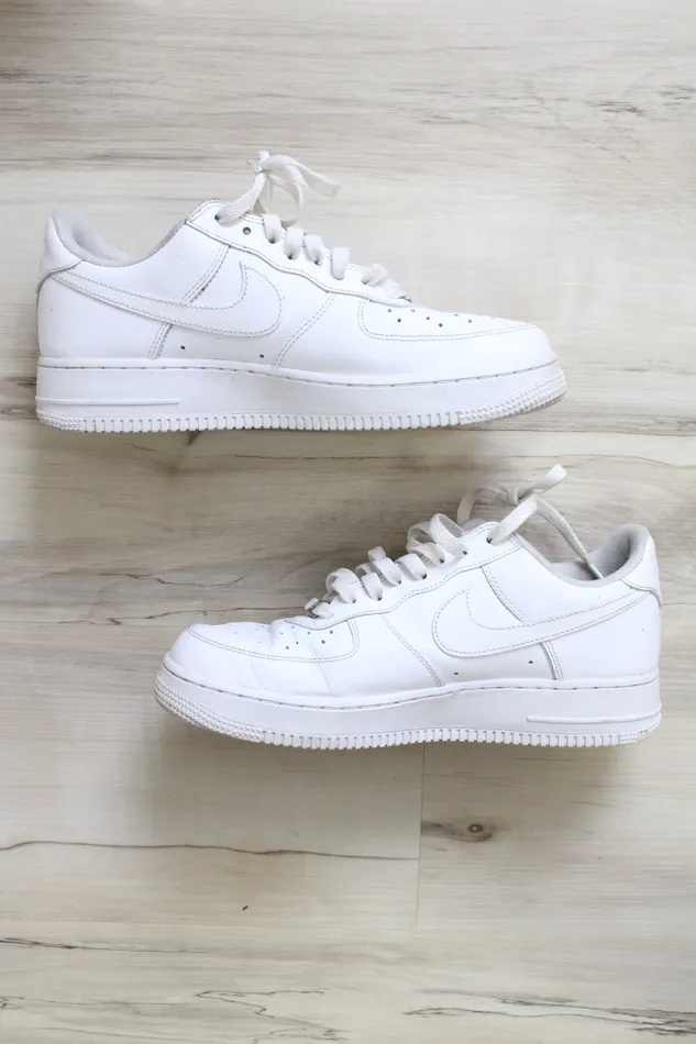 Nike Rings Nike Air Force 1 Low x Supreme White Sneakers Mens 75