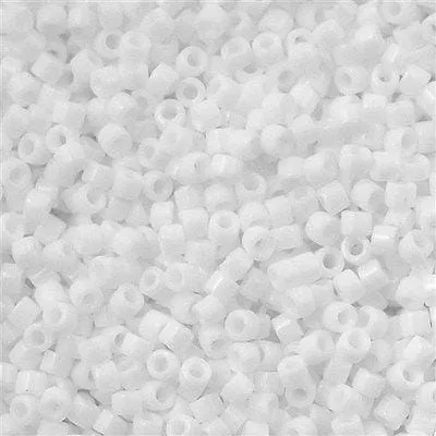 Peppy Beads Rings DB0200 Opaque Chalk White Miyuki Delica 110