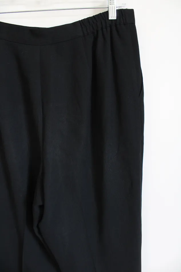 Rings Alfred Dunner Alfred Dunner Black Dress Pants 1228