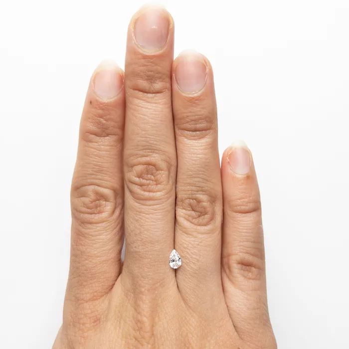 Rings Misfit Diamonds White Brilliant Diamond 030ct Pear