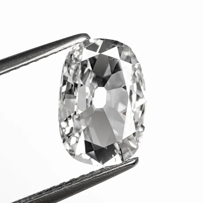 Rings Misfit Diamonds White Modern Antique Old Mine Cut Diamond 201ct Cushion