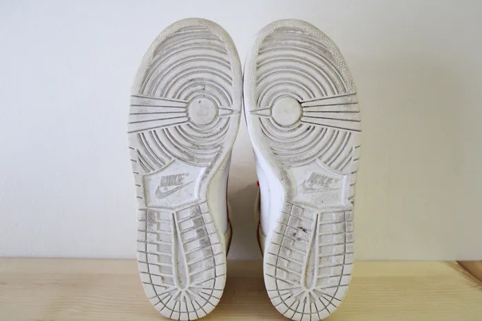 Rings Nike Dunk High Top 60 Rare Style White Cream Red Sneakers Mens Size 10 Nike Rings Nike Dunk High Top 60 Rare Style White Cream Red Sneakers Mens Size 10 Nike