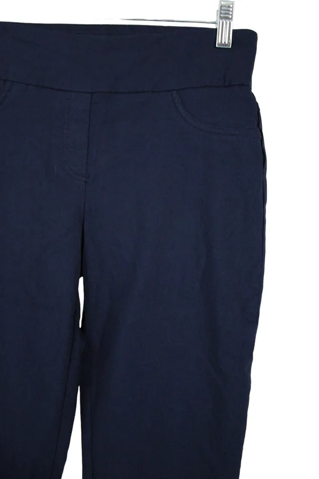 Ruby Rd Rings Ruby Rd Blue Stretch Pants 10 Petite