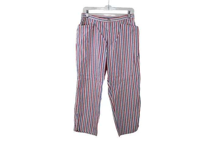 Russ Earrings Russ Striped Capri Pant 12