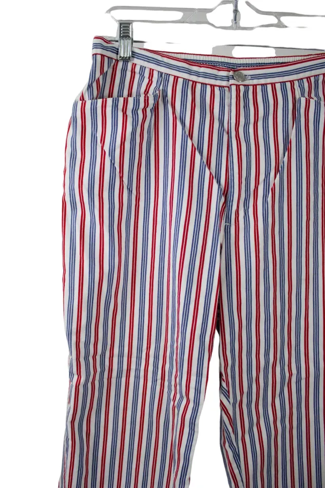 Russ Earrings Russ Striped Capri Pant 12